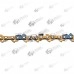 Lant drujba 25 Dinti - Picco Super - 35cm - 1.3mm - Colt drept (Terra Motors) - Titan gold